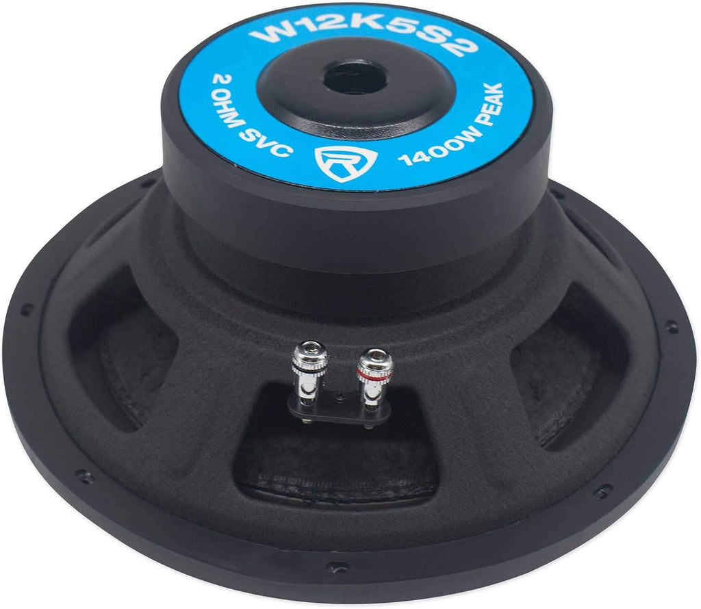 12" 1400 Watt 2 Ohm Car Audio Subwoofers M5908