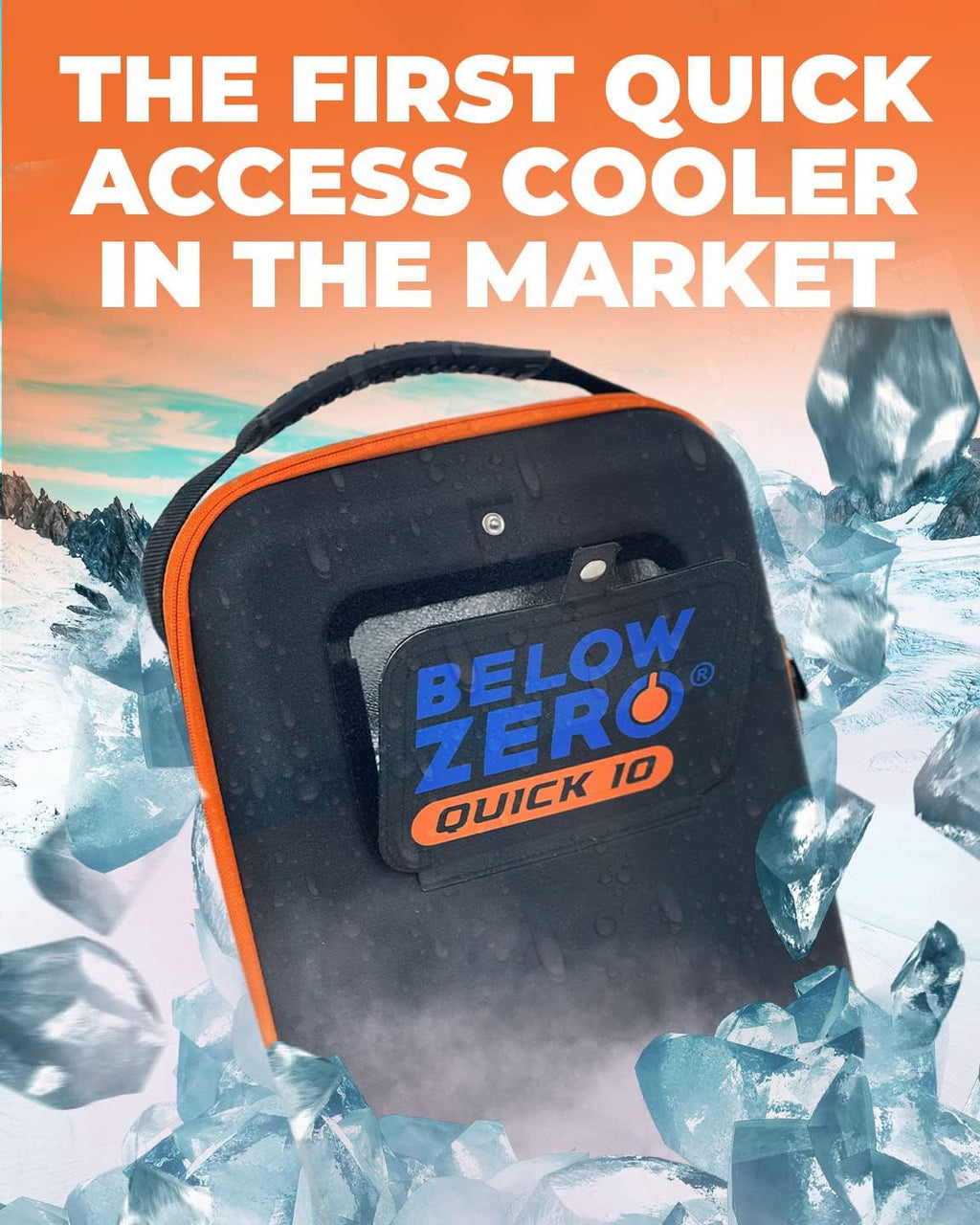Insulated Cooler Bag for 10 Cans with Gel Ice Pack P187407