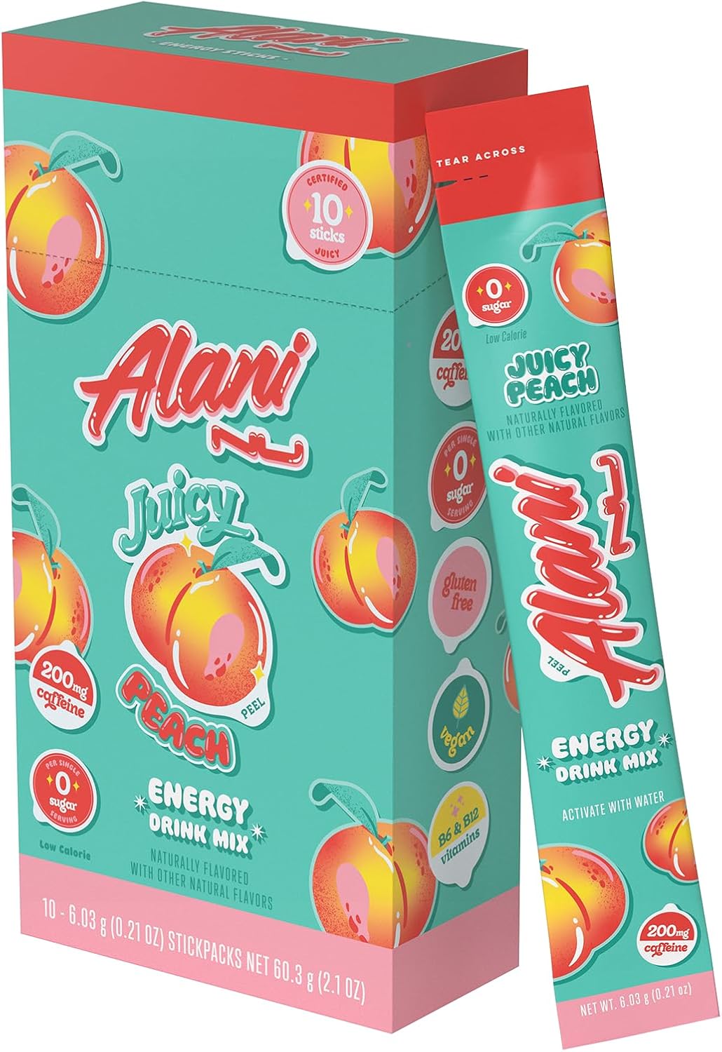Energy Drink Powder Variety Pack with Caffeine, 50 Total Packs W4102
