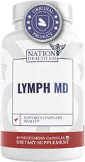 Lymph MD - Lymphatic System Supplement with 9 Botanicals - Dandelion, Burdock, Echinacea, Lemon & More - Supplements for Men and Women - 60 capsules