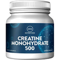MRM Nutrition Creatine Monohydrate 500 | 100% micronized | Amino acids | Muscle Recovery + Energy Production | Keto + Low-carb Friendly | Performance Powder | 100 Servings