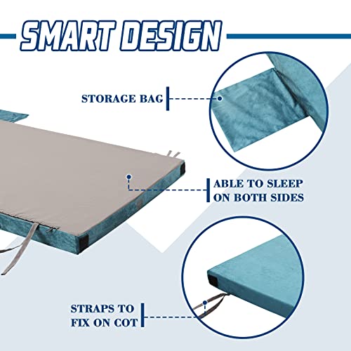 Foam Camping Mattress Roll Up Sleeping Pad with Cover T631867