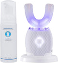 Automatic Toothbrush U Shaped Toothbrush for Adults 360° Toothbrush 30'' Automatic Timer Wireless Charging Washable Travel Home