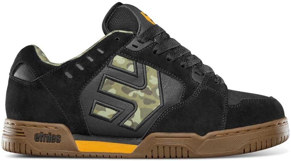 Etnies Men's Faze Low Top Puff Skate Shoe, Military, 10.5