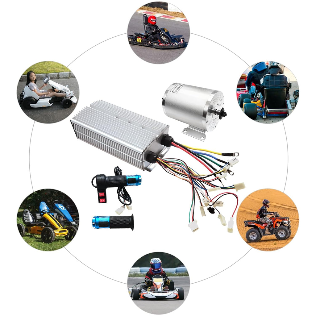 Brushless Motor Kit 3000W 72V for Electric Scooter E-bike Conversion G4755