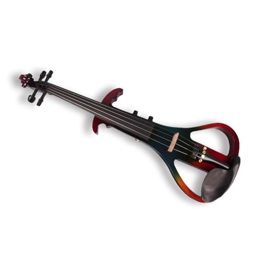 Electric Violin 4/4 Solid Wood with Ebony Fittings, Black D1336