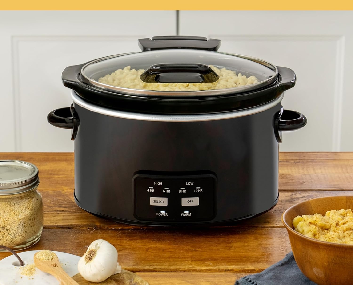 4.5-Quart Hinged Lid Slow Cooker, One-Touch Control S4237