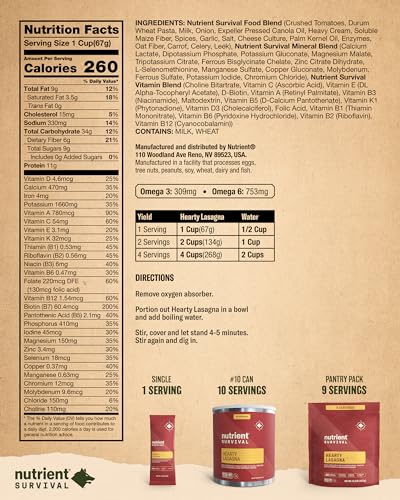 Freeze Dried Scramble Eggs, Ready to Eat Emergency Meal (2 Servings) D363804