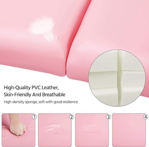 Portable Folding Massage Table 84" with Carry Case, Height Adjustable Salon Bed C324