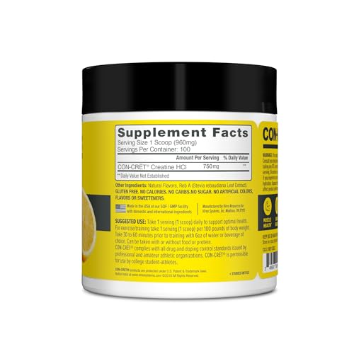 Raspberry Flavored Creatine HCl Powder, 64 Servings I62962