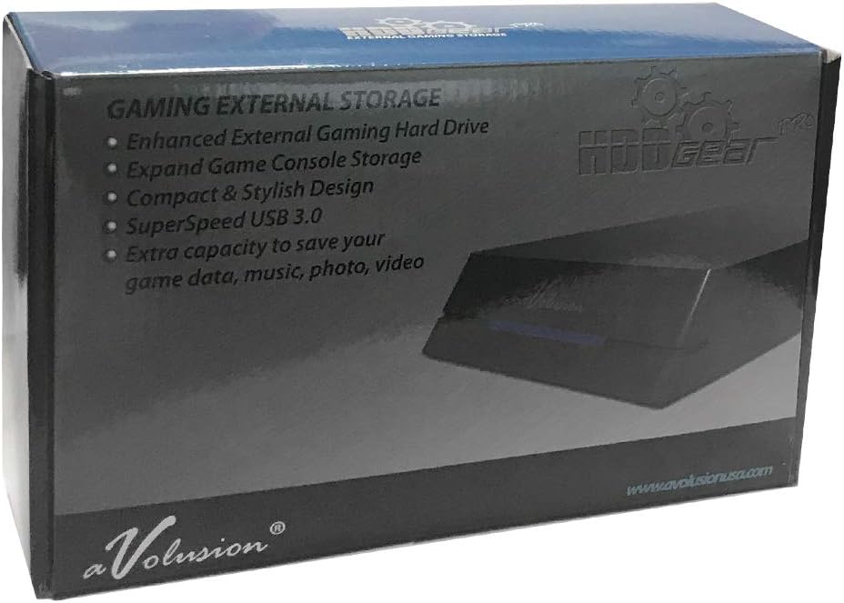 6TB 7200RPM USB 3.0 External Hard Drive for PS4 W602