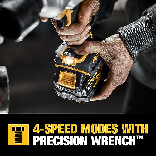 Cordless Impact Wrench Kit, 1/2" Hog Ring, Battery and Charger Included E566676