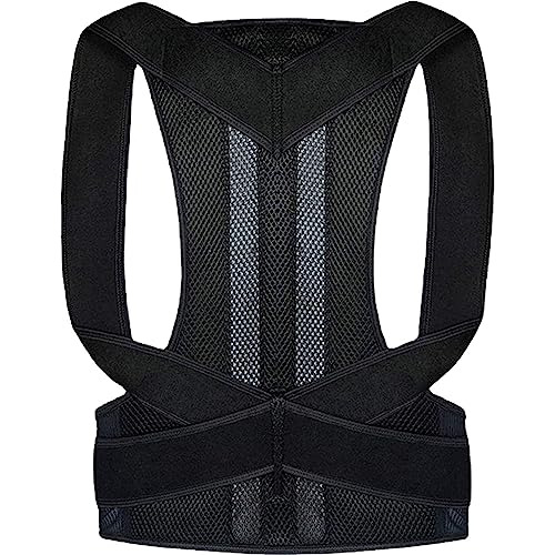 Posture Corrector for Women and Men, Adjustable Back Brace Posture Support - Back Pain Relief Improve Posture, Breathable Back Support Brace Back Straightener S/M/L/XL/XXL (X-Large)