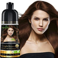 Herbishh Hair Color Shampoo for Gray Hair – Magic Hair Dye Shampoo – Colors Hair in Minutes–Long Lasting–500 Ml–3-In-1 Hair Color–Ammonia-Free (Dark Brown)
