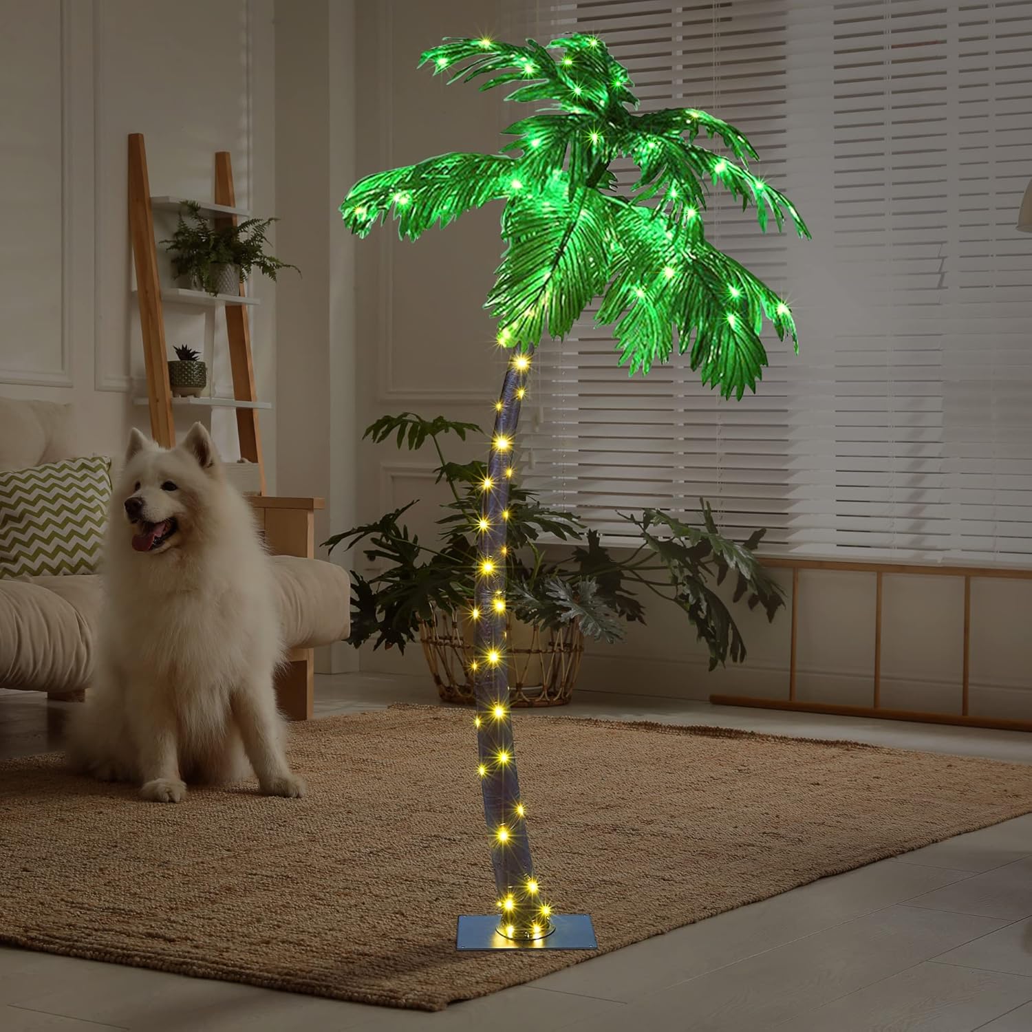 Palm Tree Decor 184LED for Outdoor Patio Party Garden N95946
