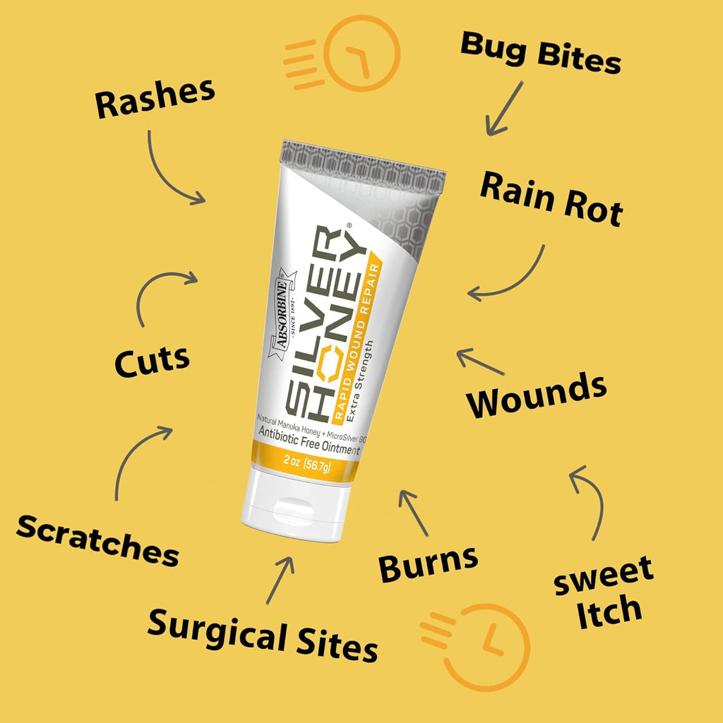 Medical Grade Manuka Honey Wound Repair Ointment 2oz E961036