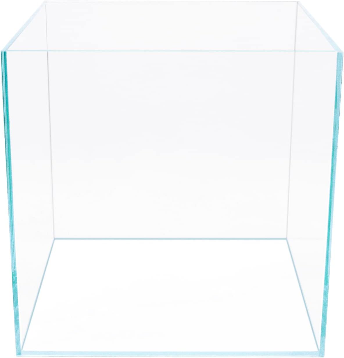 7Gal Ultra Clear Rimless Low Iron Glass Cubic Aquarium Tank