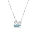 Swarovski Iconic Swan Crystal Necklace and Earrings Jewelry Collection