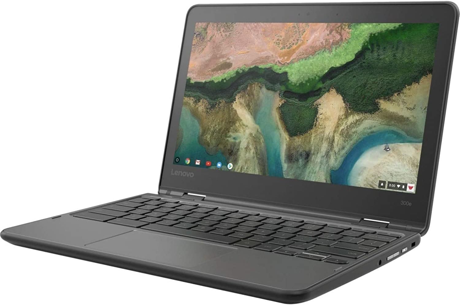 Lenovo 11.6" 300e Chromebook Touchscreen LCD 2 in 1 Chromebook - MediaTek M8173C Quad-core 2.1GHz 4GB LPDDR3 32GB Flash Memory Chrome OS Model 81H00000US