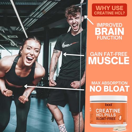 Creatine HCL Capsules for Muscle Support and Endurance D253
